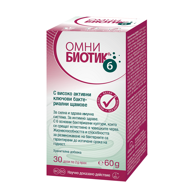 ОМНИ БИОТИК 6 ПРАХ 60Г.