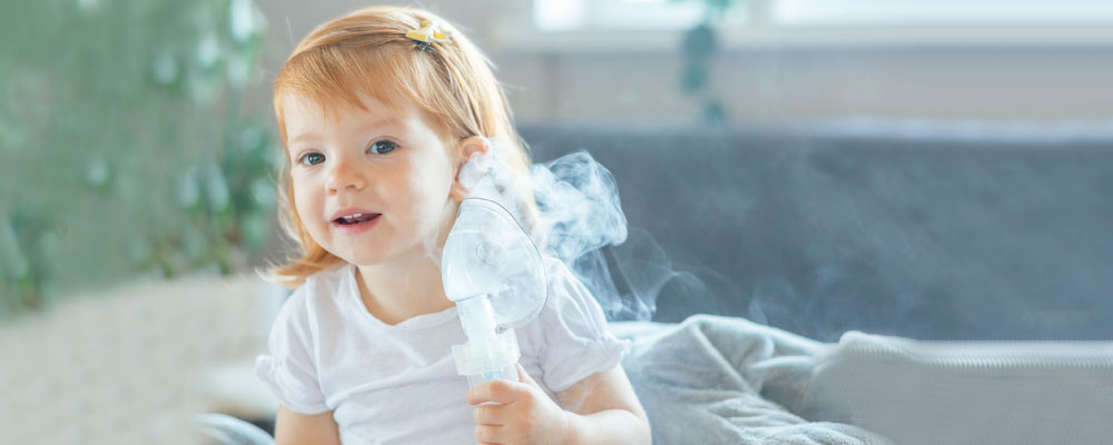 Как се прави инхалация на бебе